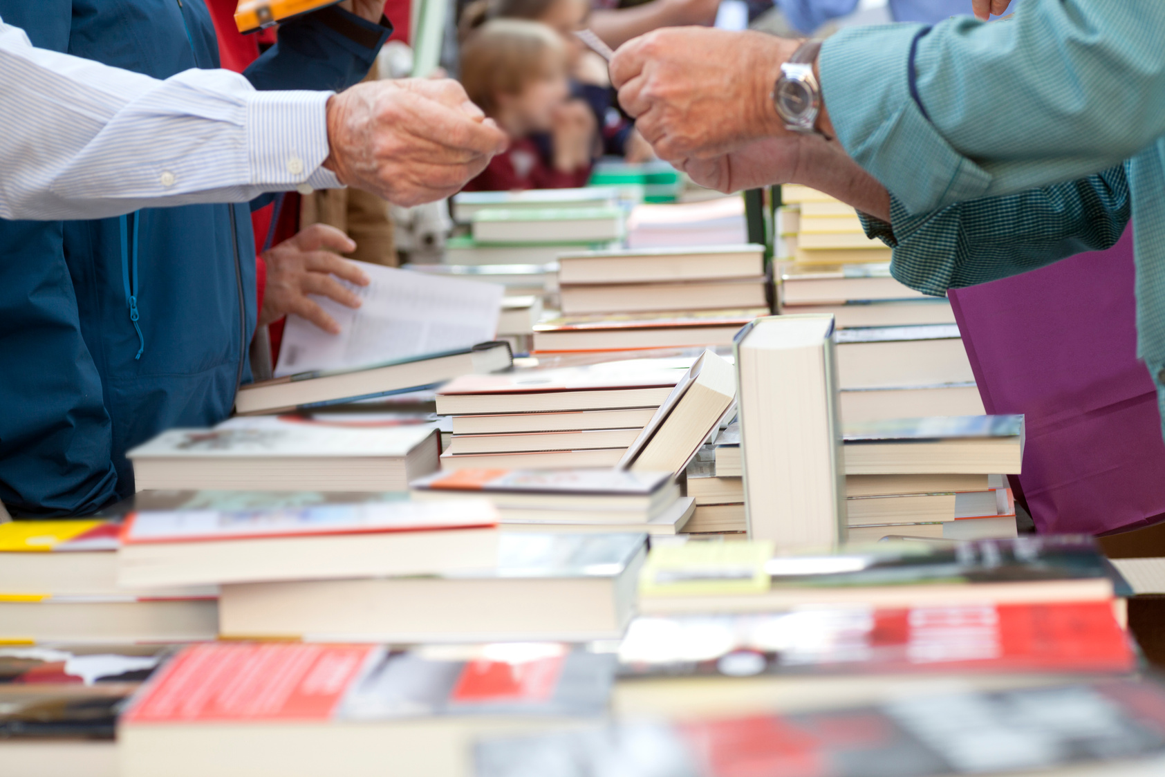 Street book stalls, Book Day